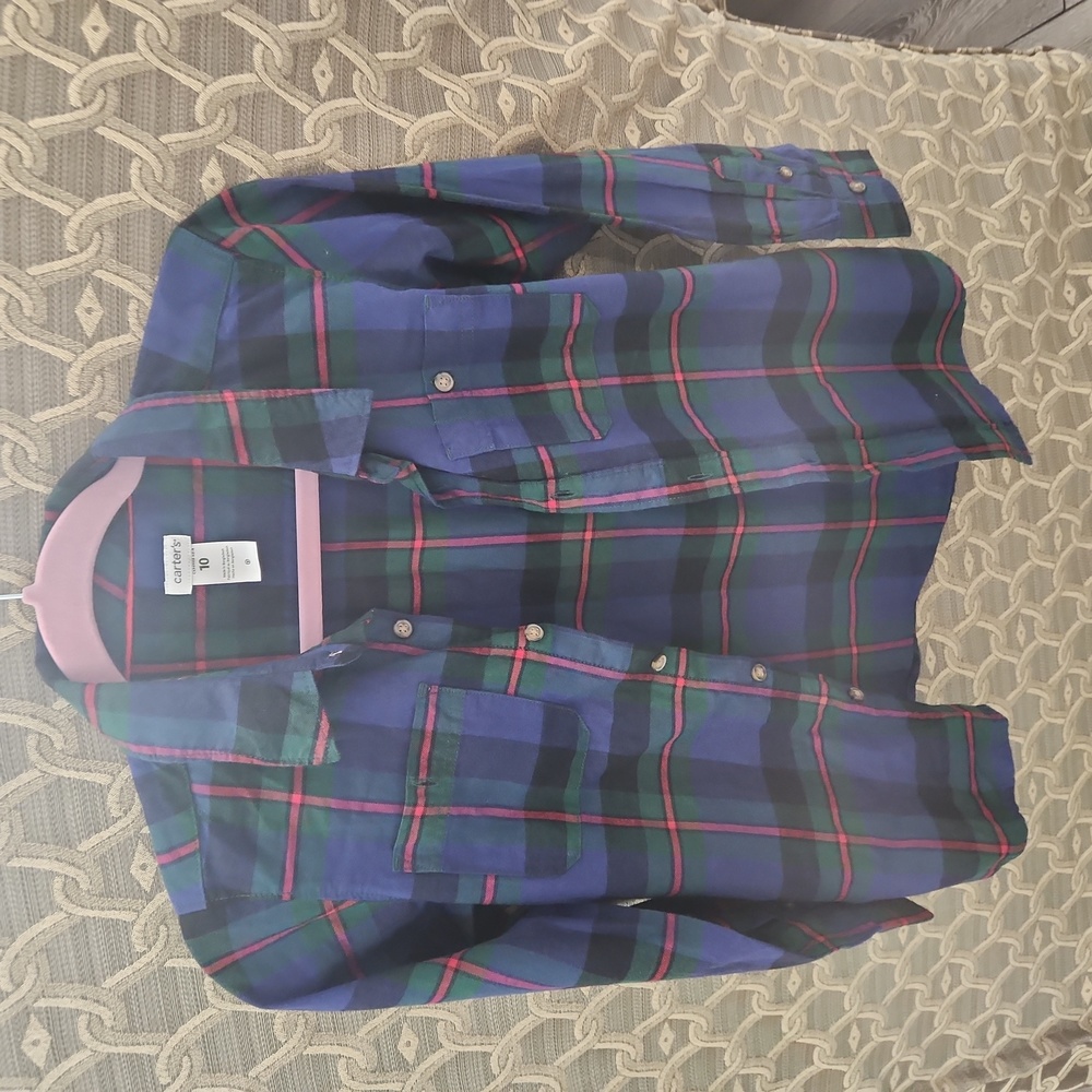 CARTER BOYS FLANNEL SHIRT